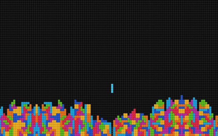 Cool Creative Tetris Wallpaper