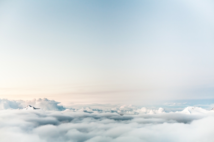 Cloud on the sky