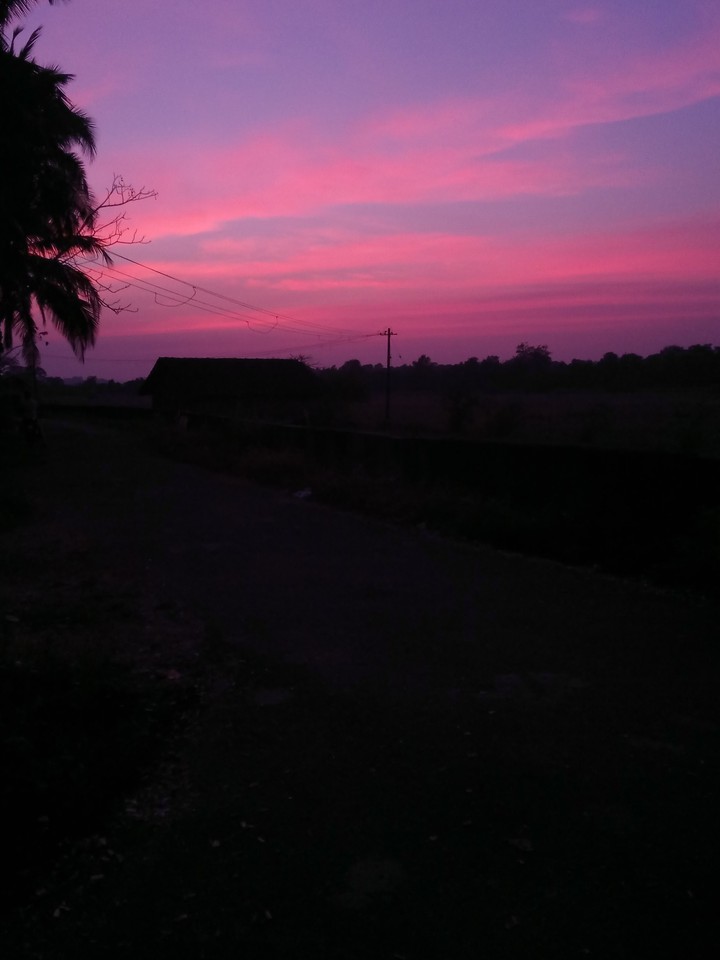Yesterday evening
