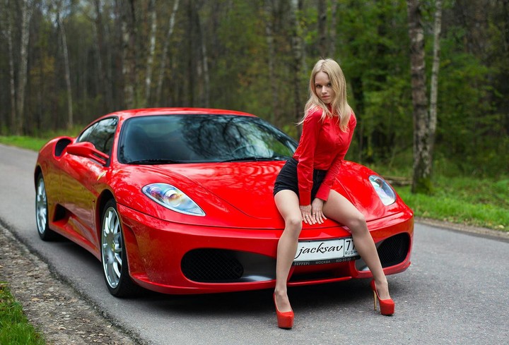 Ferrari Red Sports :-)
