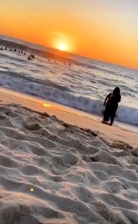 sunset, 日落桌布