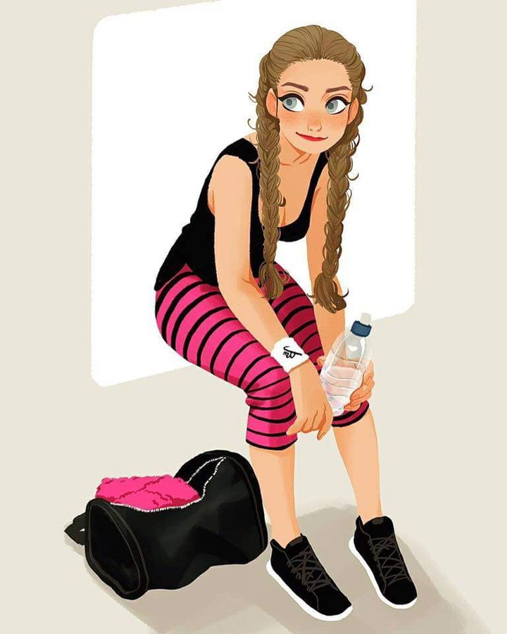 sports girl