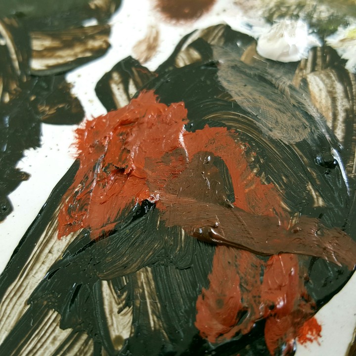 Oil paint