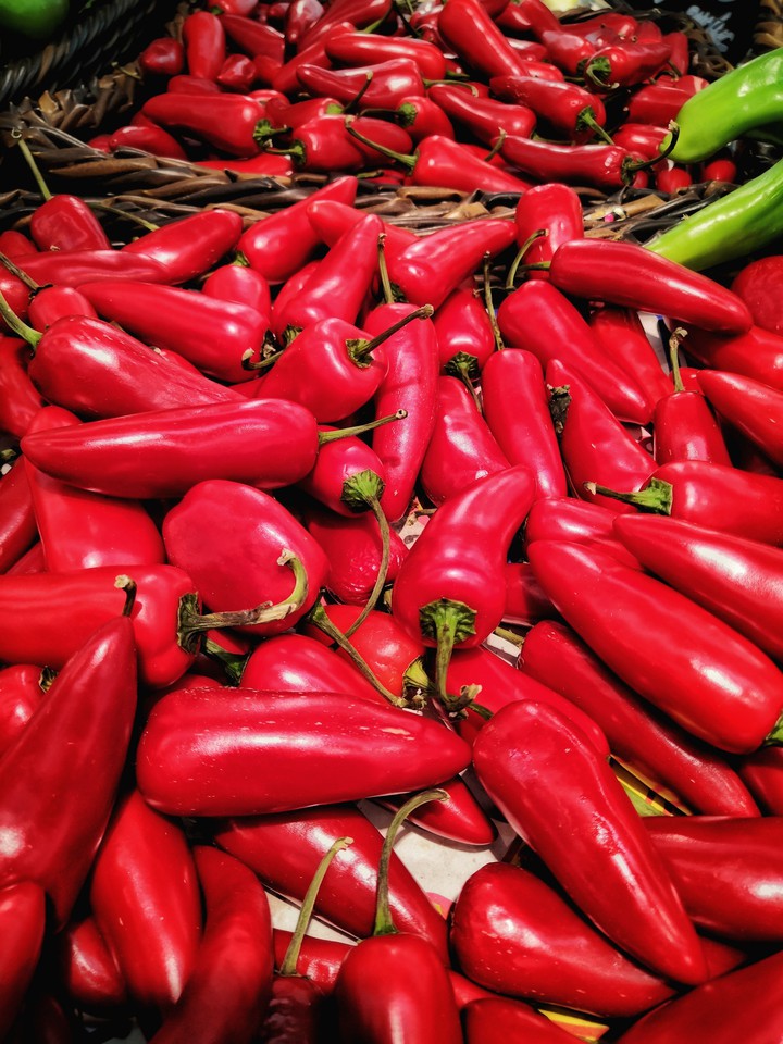 Red chillies