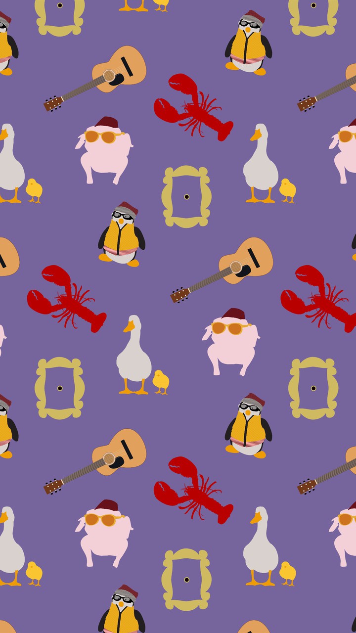 friends theme pattern 2/3