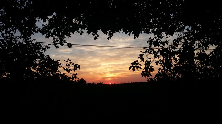 coucher de soleil