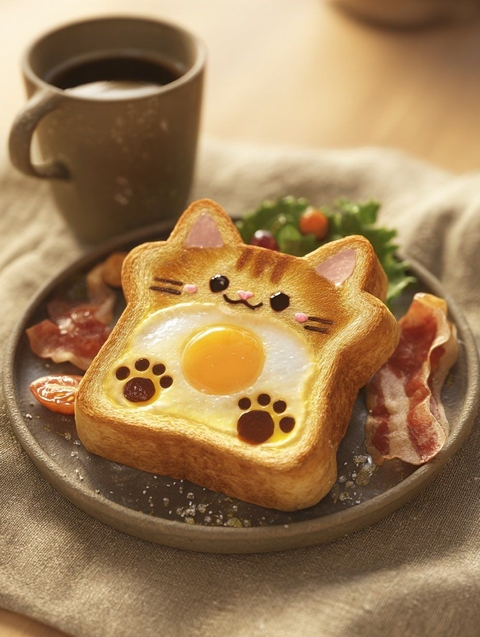 아침식사, 음식 배경화면