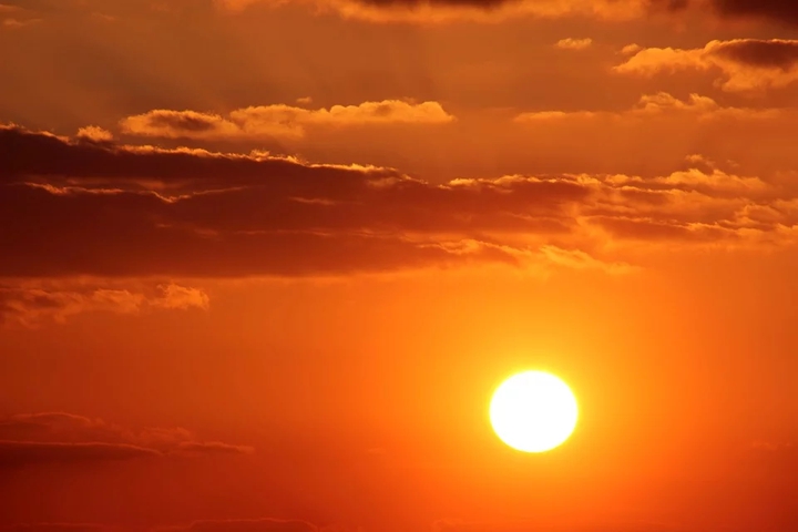sun set