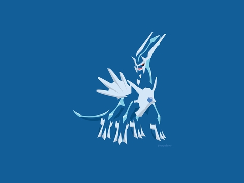 LEGENDARY POKEMON DIALGA WALLPAPER.