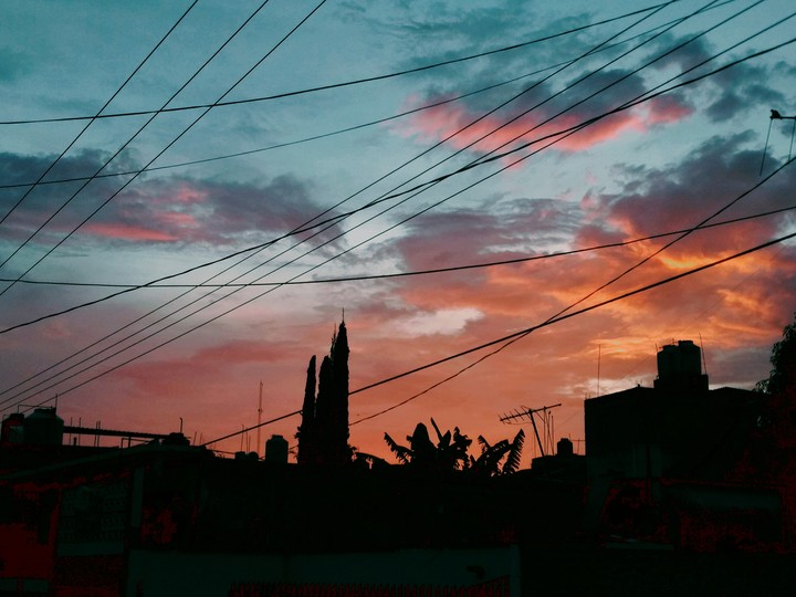 atardecer