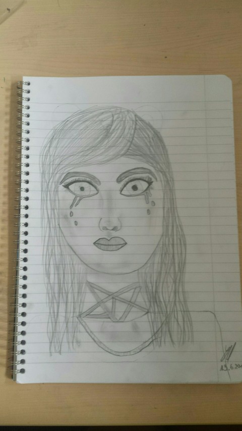 My draw of girl