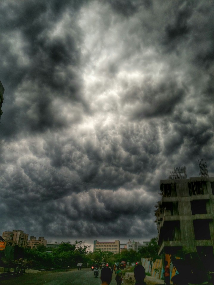 Scary clouds