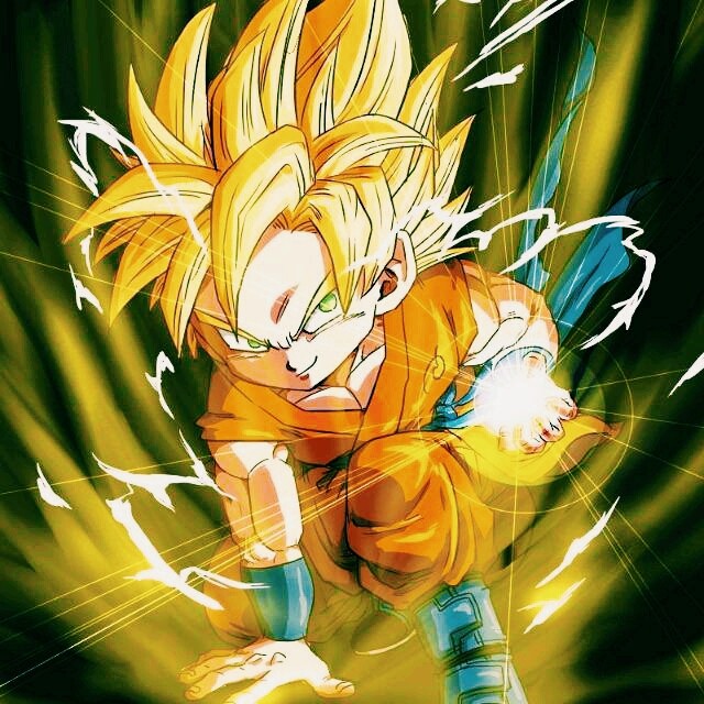 Super saiyan2 kid goku