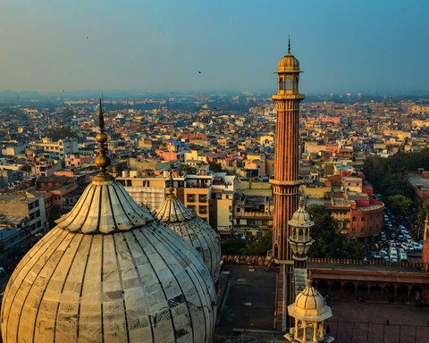 Delhi-6 from the South Minaret of Jama Masjid