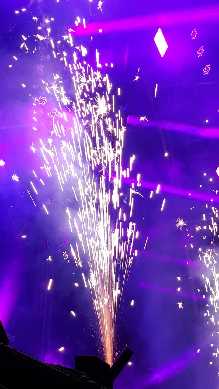 Fogos de artificio Luz