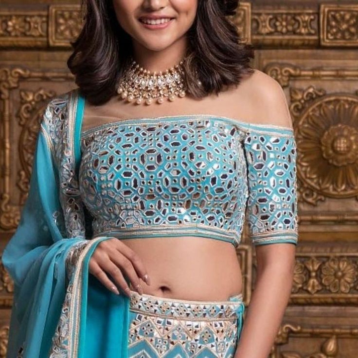 Indian Lehenga & Jewellery