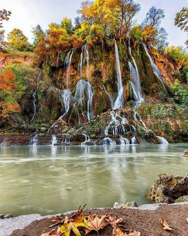 waterfall Bishe-Lorestan-Iran