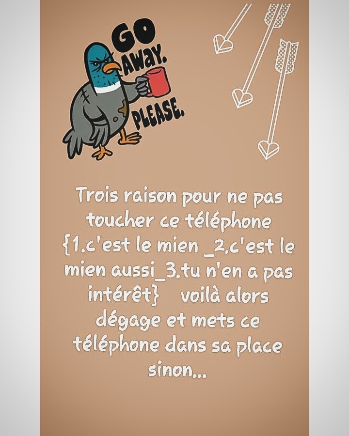 canard pas touche