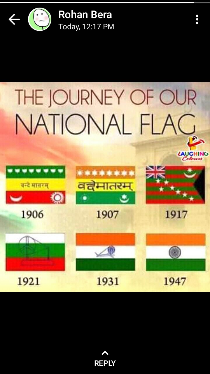 Journey of our National Flag #India