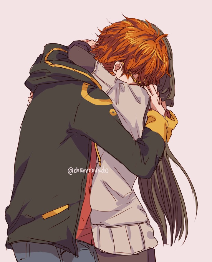 Anime Love Hug