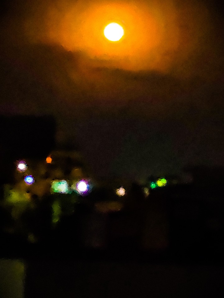 The Red Full Moon