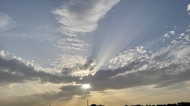 Cloudy sky
