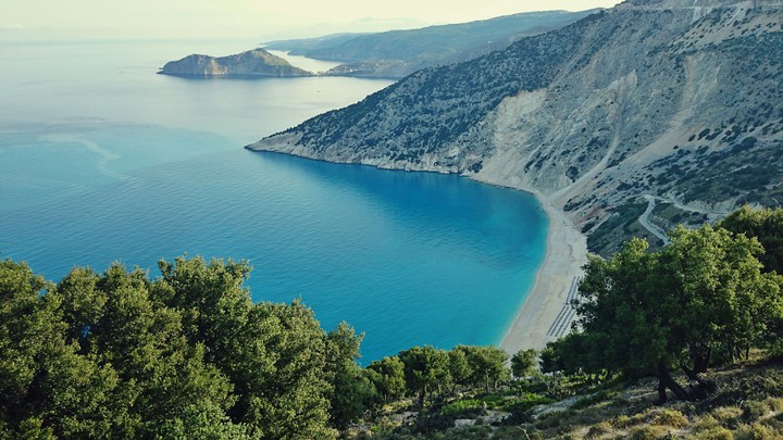 Myrtos beach