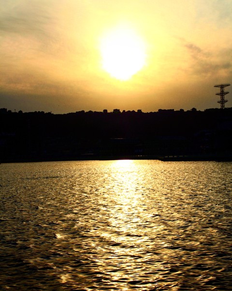 Sunset in Baku