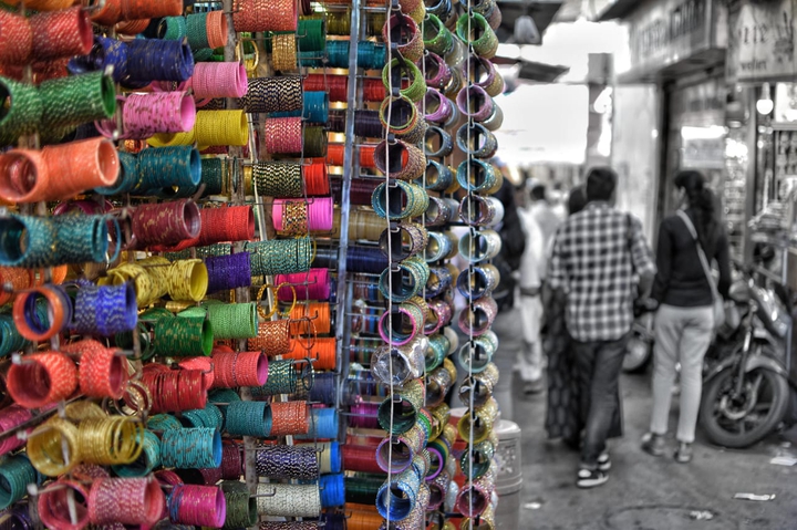Bangles Market in Hyderabad...Laad Bazaar