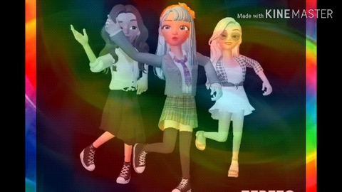 bailando con amigas