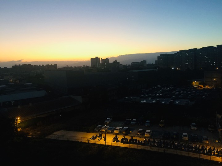 Sunrise in Taiwan