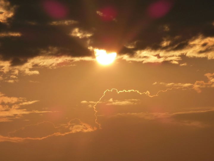 golden sky