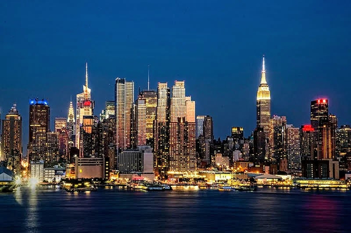 NYC at night