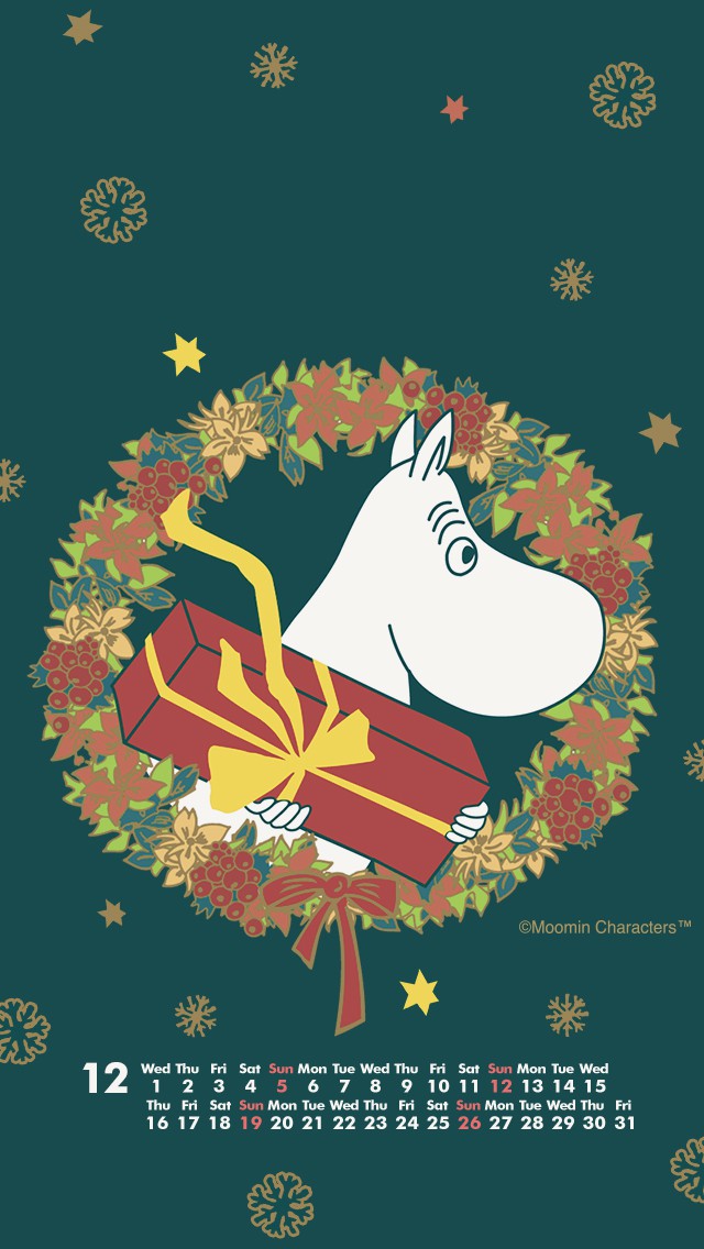 Moomin Christmas - calendar