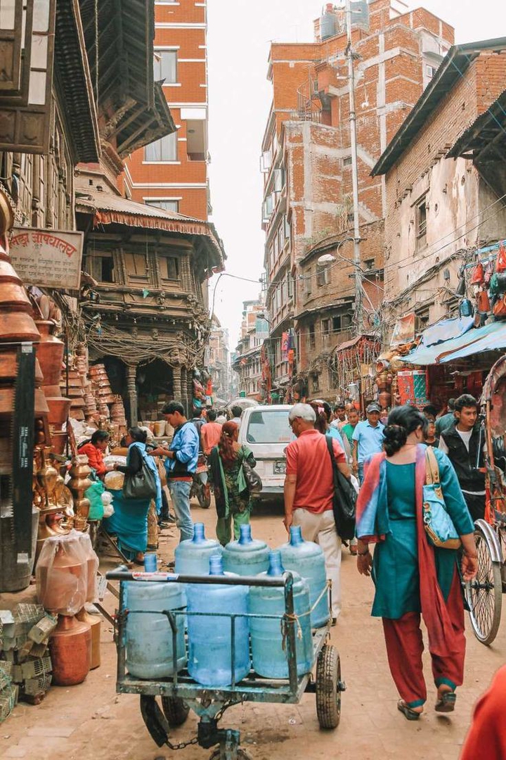 Market in Kathmandu , Nepal