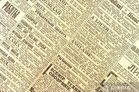 Old Newspaper