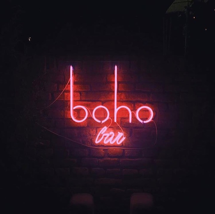 Boho bar