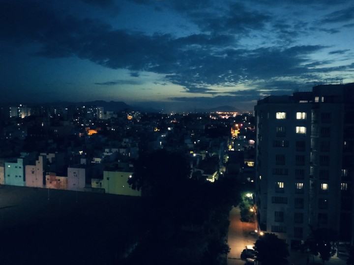 night sky..