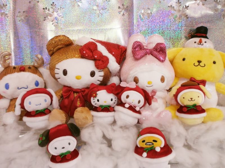 Christmas stuffed animals