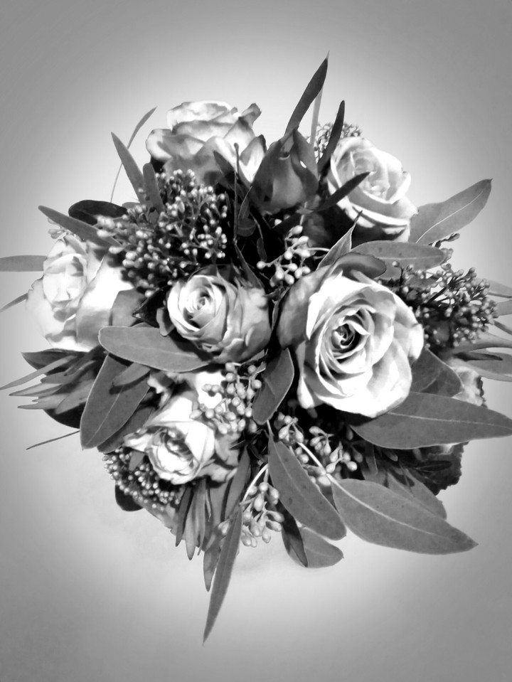 Blumen müssen nicht unbedingt bunt sein