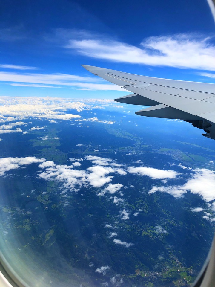 view from plane
