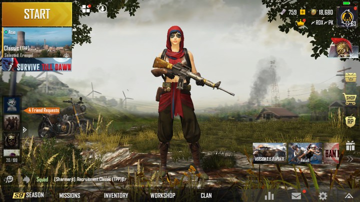 RDX PK PUBG