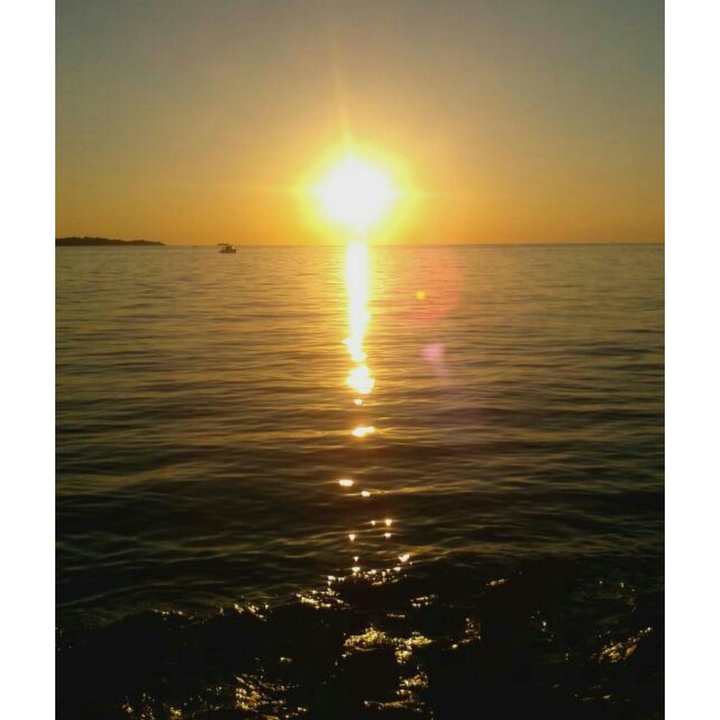 Sonnenuntergang am Meer