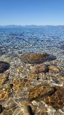 Hidden Beach at Lake Tahoe
