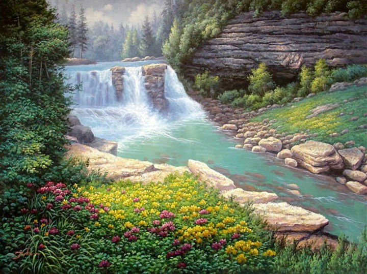 waterfall