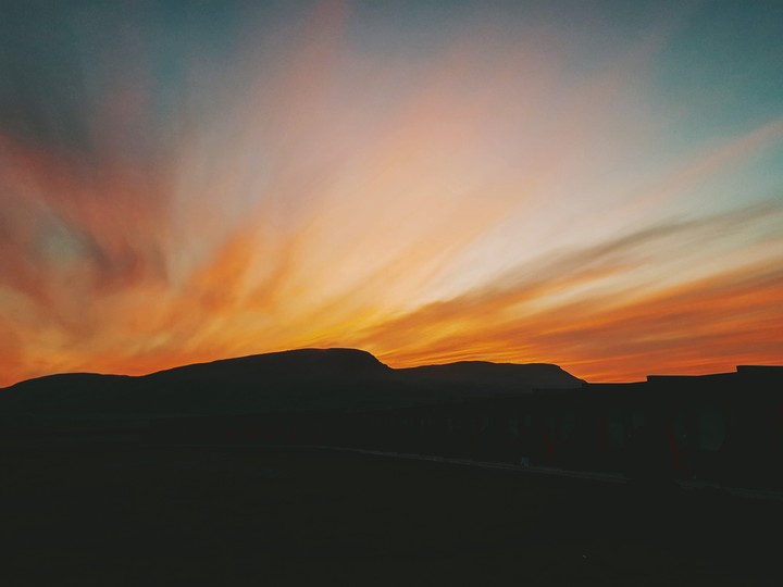 Icelandic summer sky