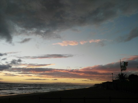 sunset Follonica Italy