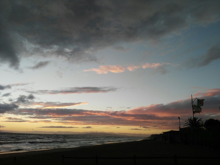 sunset Follonica Italy 