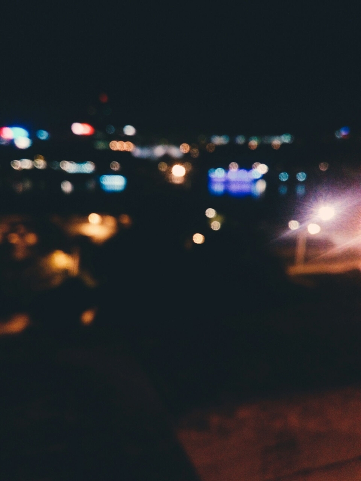 bokeh night