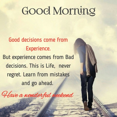 good morning